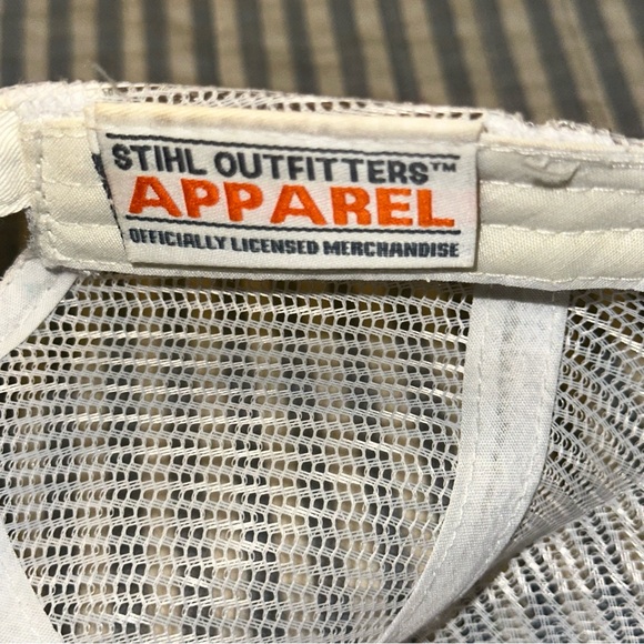 Team STIHL Hat Logo Saws Cap Mesh Back  Baseball Trucker Black - Picture 6 of 10